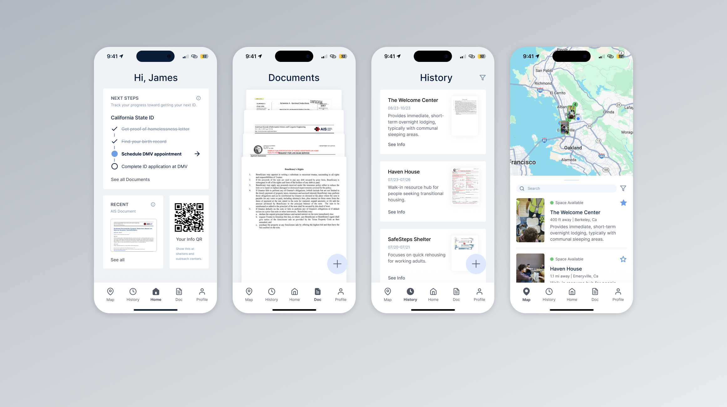 ID Bridge unhoused services design project